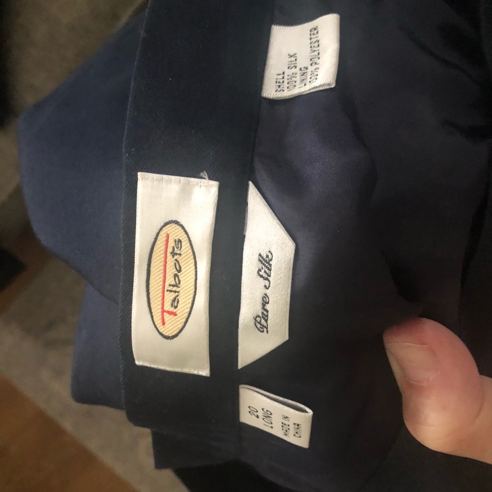 Talbot navy dress pants